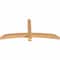 Ekena Millwork Bellingham Timber Gable Bracket, Western Red Cedar, 60"W x 27"H x 3 1/2"D x 3 1/2"F, 11/12 Pitch GBW060X27X0404BEL00SWR - alternate 3